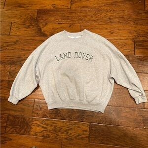 Oversized Land Rover PacSun sweatshirt